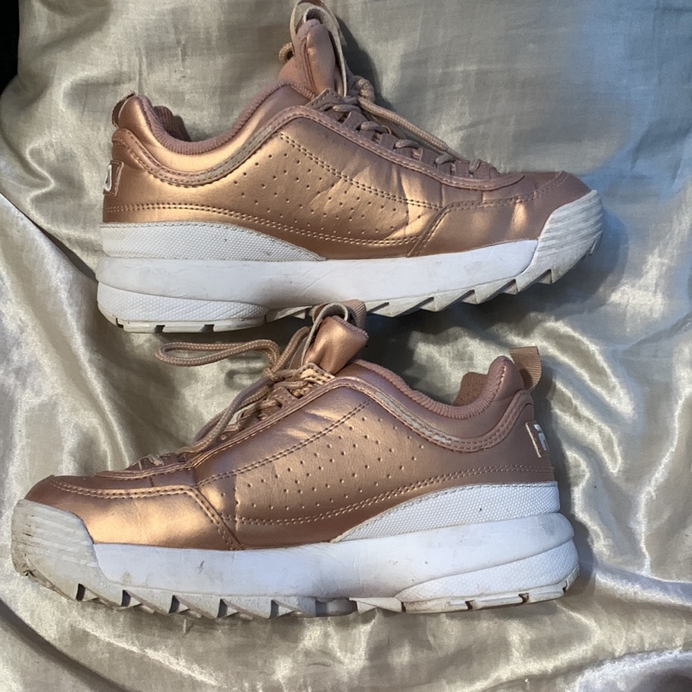 FILA - Rose gold shoes